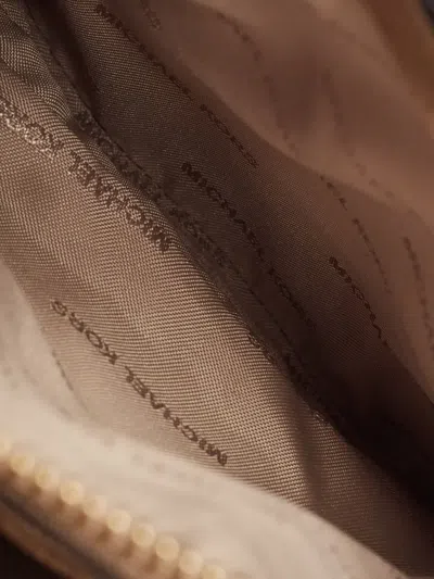 Pre-owned Michael Kors Mini Mercer Croc-embossed Tote Bag In Red