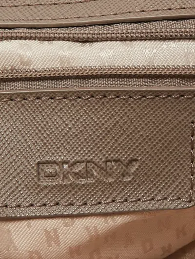 Pre-owned Dkny Vintage 2010s Leather Satchel Bag In Green