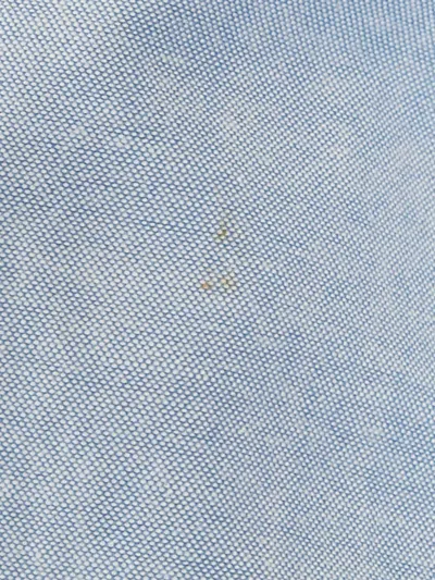 Pre-owned Polo Ralph Lauren Vintage Embroidered-horse Cotton Shirt In Blue