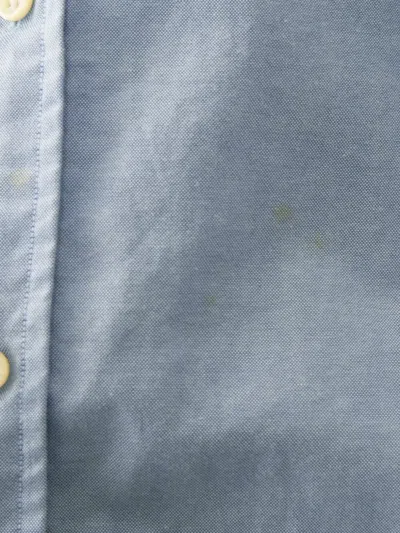 Pre-owned Polo Ralph Lauren Vintage Embroidered-horse Cotton Shirt In Blue