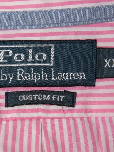 Pre-owned Ralph Lauren Vintage Striped Shirt In Pink