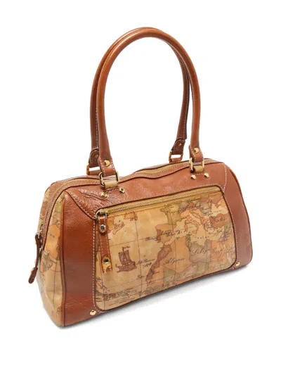 Pre-owned Alviero Martini 1° Classe 1160973 Tan In Brown