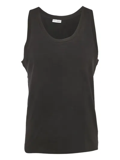 Pre-owned Dolce & Gabbana Cotton Top In Black