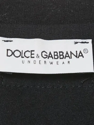 Pre-owned Dolce & Gabbana Cotton Top In Black