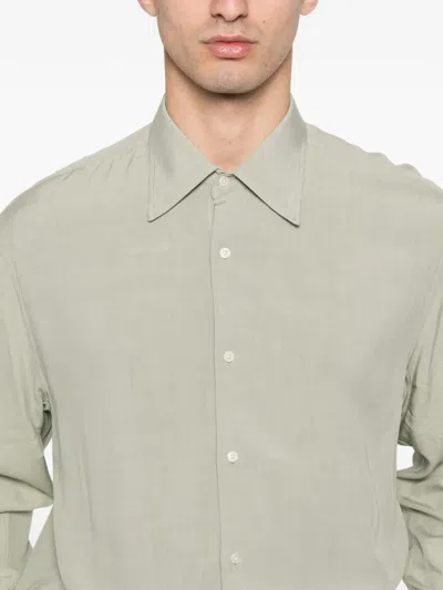 Fursac Buttonrd Shirt In Brown