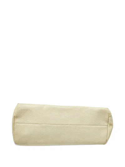 Pre-owned Escada 1990s Lizard-embossed Leather Bag In Neutral