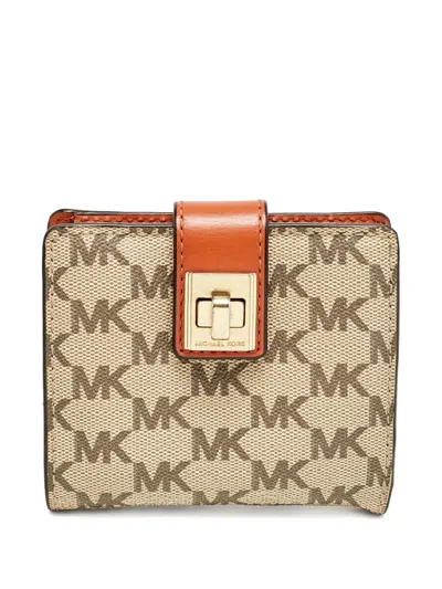 Pre-owned Michael Kors Vintage 1158998 Beige In Neutral