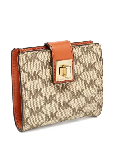 Pre-owned Michael Kors Vintage 1158998 Beige In Neutral