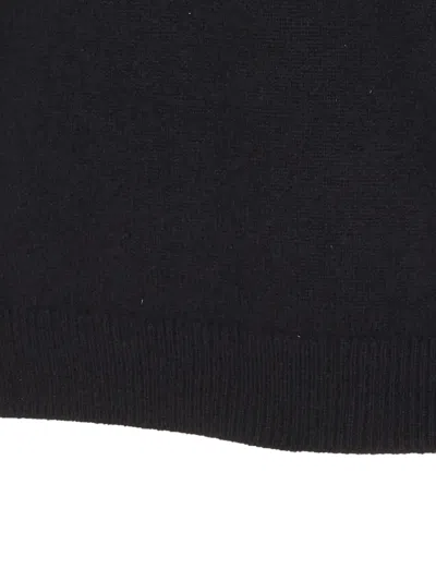 Auralee Baby Crewneck Sweater Long Sleeves In Black