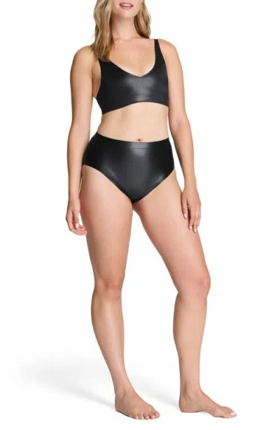 Spanx ® Shape™ Luxeshine Bralette In Black