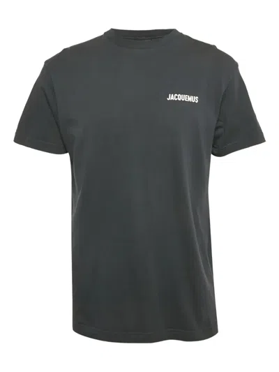 Pre-owned Jacquemus Logo-detail T-shirt In Blue