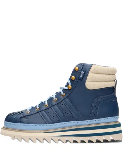 Adidas Originals Adidas X Clot By Edison Chen Gender Inclusive Pro Model Sneaker Boot In Blue