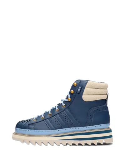 Adidas Originals Adidas X Clot By Edison Chen Gender Inclusive Pro Model Sneaker Boot In Blue
