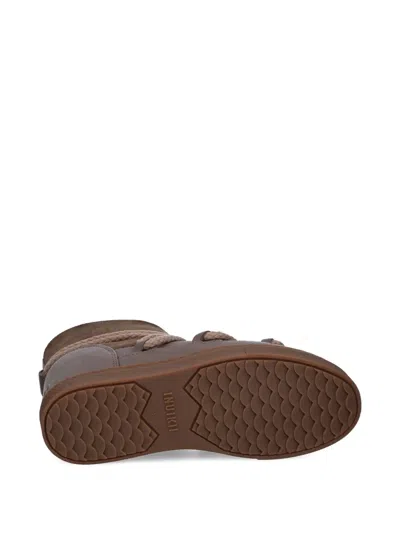 Inuikii Panelled Boots In Brown