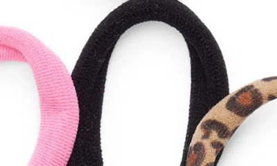 Capelli New York Kids' Set Of 60 Assorted Ponytail Holders & Pouch Set In Multi