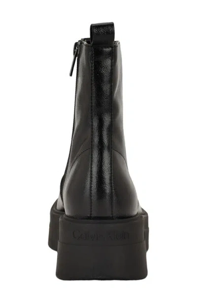 Calvin Klein Women's Rivin Lug Sole Booties In Multi