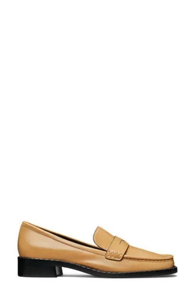 Tory Burch Square-toe Loafer In Brown