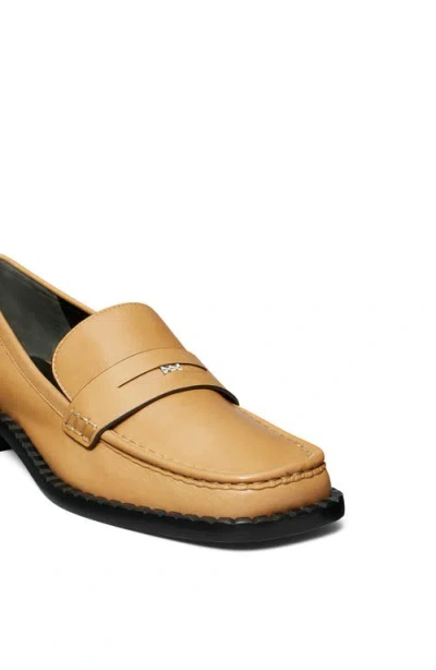Tory Burch Square-toe Loafer In Brown