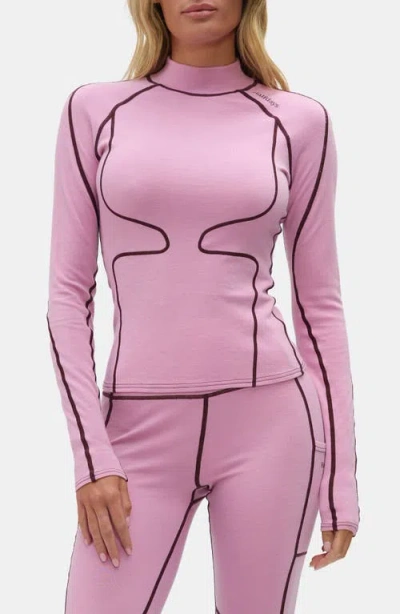 Halfdays Fay Base Layer Top In Pink