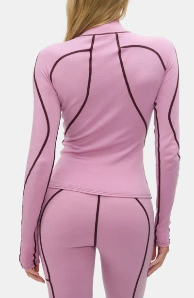 Halfdays Fay Base Layer Top In Pink
