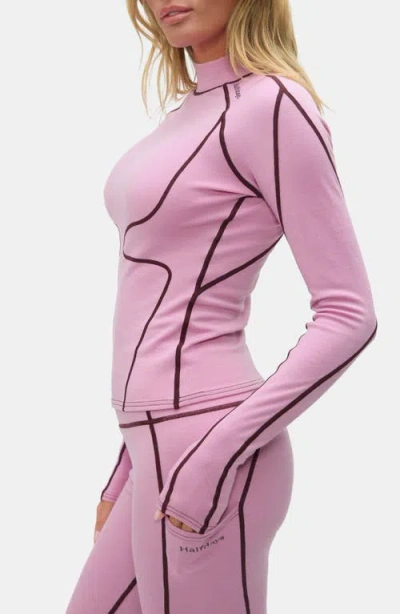 Halfdays Fay Base Layer Top In Pink