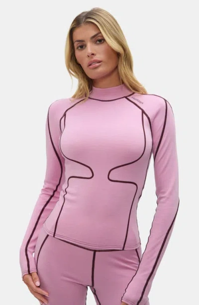 Halfdays Fay Base Layer Top In Pink