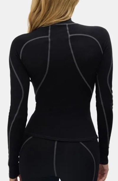 Halfdays Fay Base Layer Top In Black