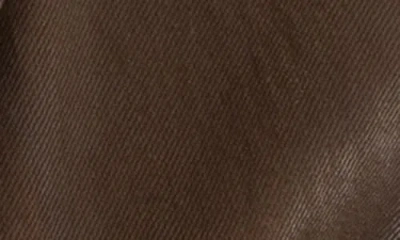 Kut From The Kloth Emrie Coated Nonstretch Denim Jacket In Brown