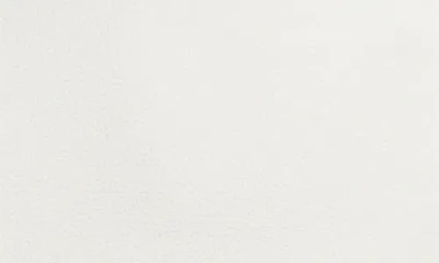 Victoria Beckham Gathered Detail Floral Stretch Cady Midi Dress In White