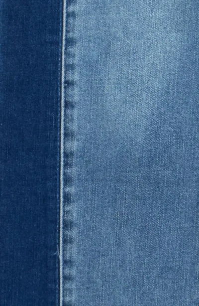 Tractr Kids' Two-tone Relaxed Straight Leg Jeans In Multi