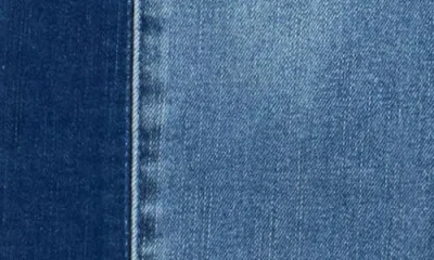 Tractr Kids' Two-tone Relaxed Straight Leg Jeans In Multi