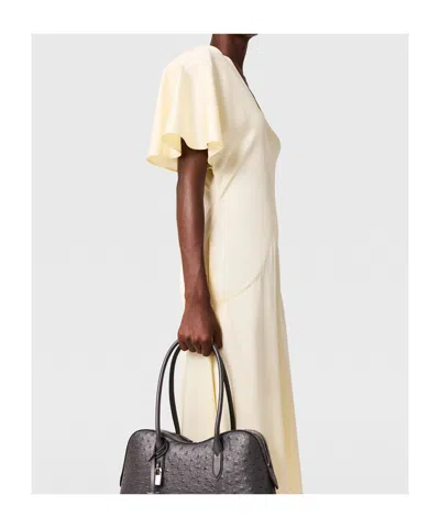 Stella Mccartney Layered Lace-trimmed Silk Crepe De Chine Midi Dress In White