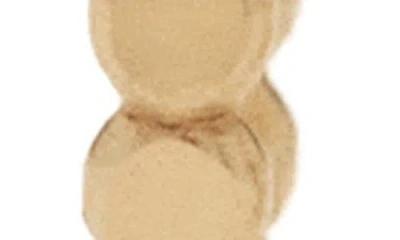 Made By Mary Poppy Hoop Earrings In Brown