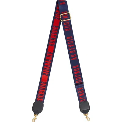 Clare V . Adjustable Crossbody Strap In Brown