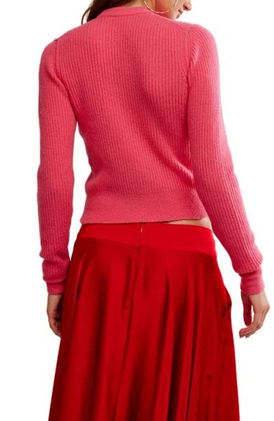 Free People Even After Rib Sweater In Pink
