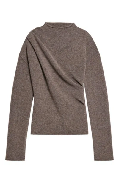 Helmut Lang Funnel Neck Sweater In Multi