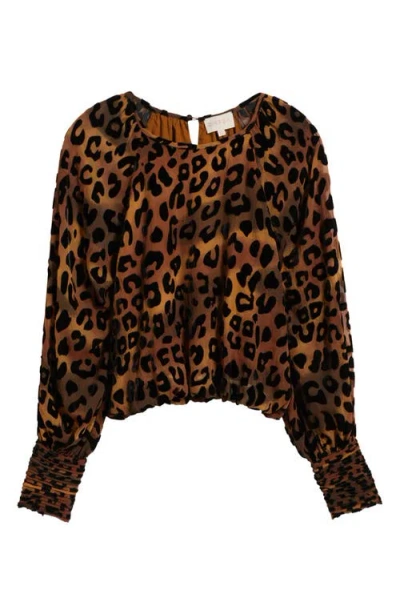 Ciebon Lenny Burnout Top In Brown