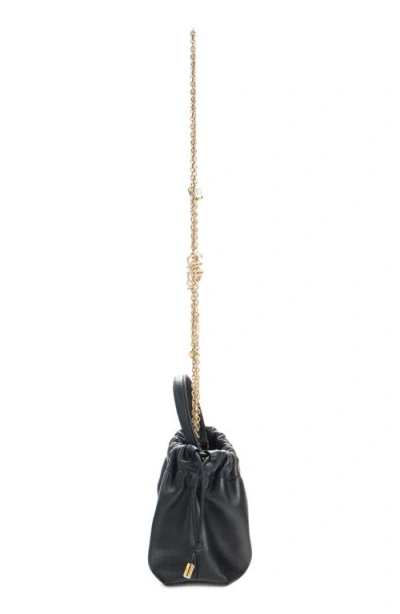 Chloé Mini Icons Leather Shoulder Bag In Black