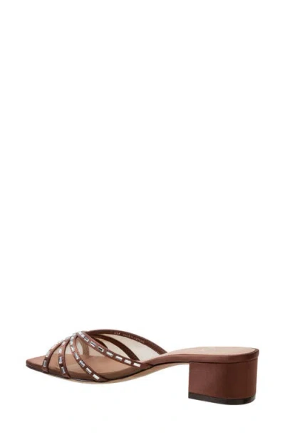 Linea Paolo Ivona Slide Sandal In Brown