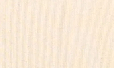 Quincy Mae Rib Knotted Organic Cotton Blend Gown & Hat Set In White