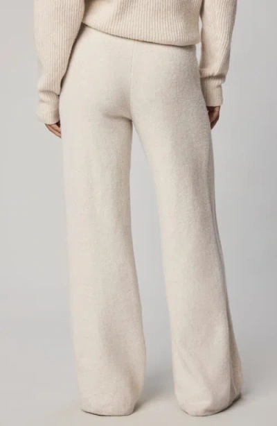 Splendid Stassi Rib Side Sweater Pants In Neutral