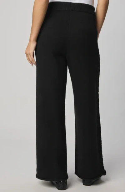 Splendid Jetset Sweater Pants In Black