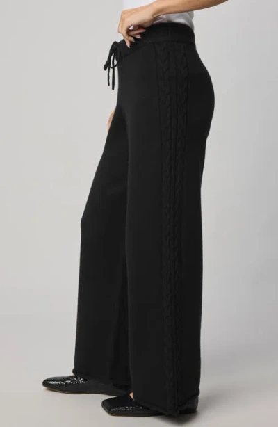 Splendid Jetset Sweater Pants In Black