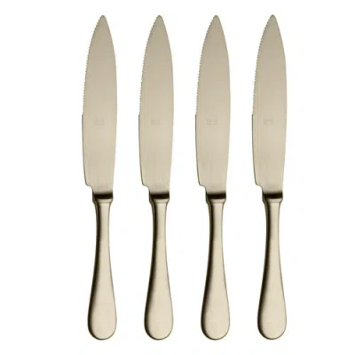 Mepra Steak Knife Set In Silver