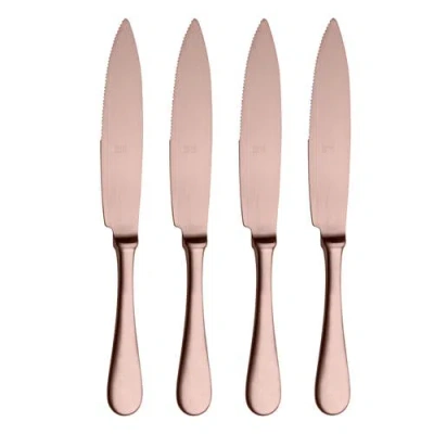 Mepra Steak Knife Set In Gold
