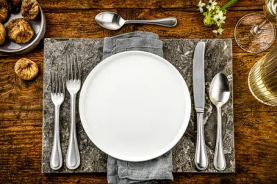 Mepra Perla Pewter Flatware  Set In Silver