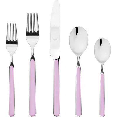 Mepra Fantasia Flatware Set In Pink
