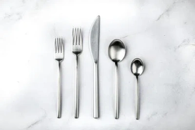 Mepra Due Flatware Set In Silver