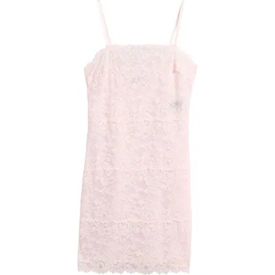 Natori Peony Lace Chemise In Pink