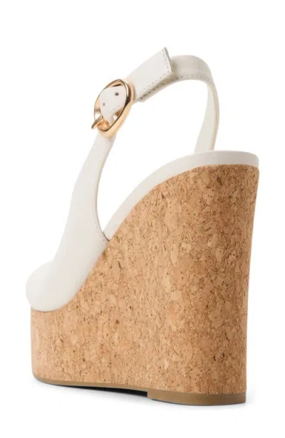 Aldo Tatianah Platform Wedge Sandal In Multi